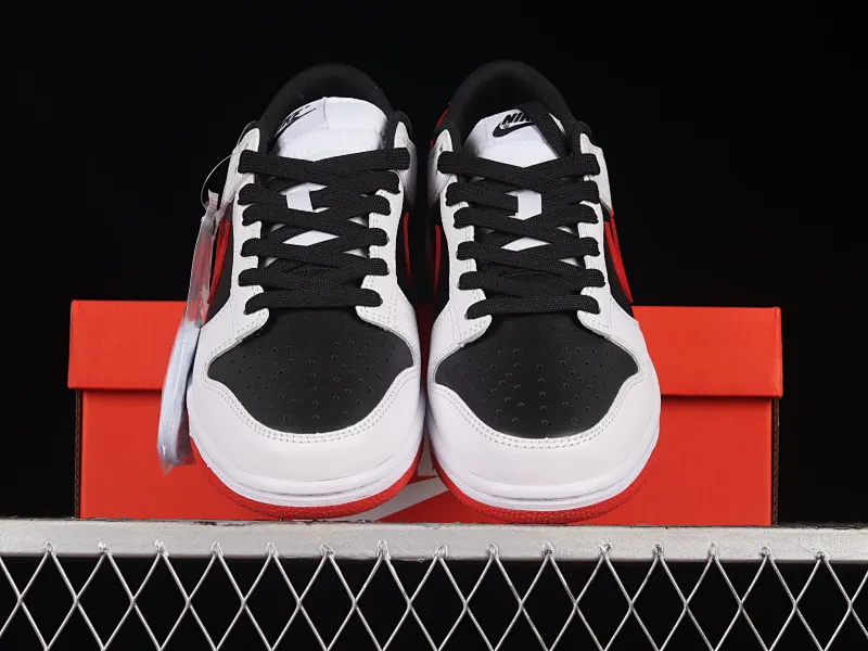 All categories Nk SB Dunk series Nk SB Dunk Low low-top sneakers Nk Dunk Low white, black and red color matching SB low-top sports and leisure sneakers FD9762-061